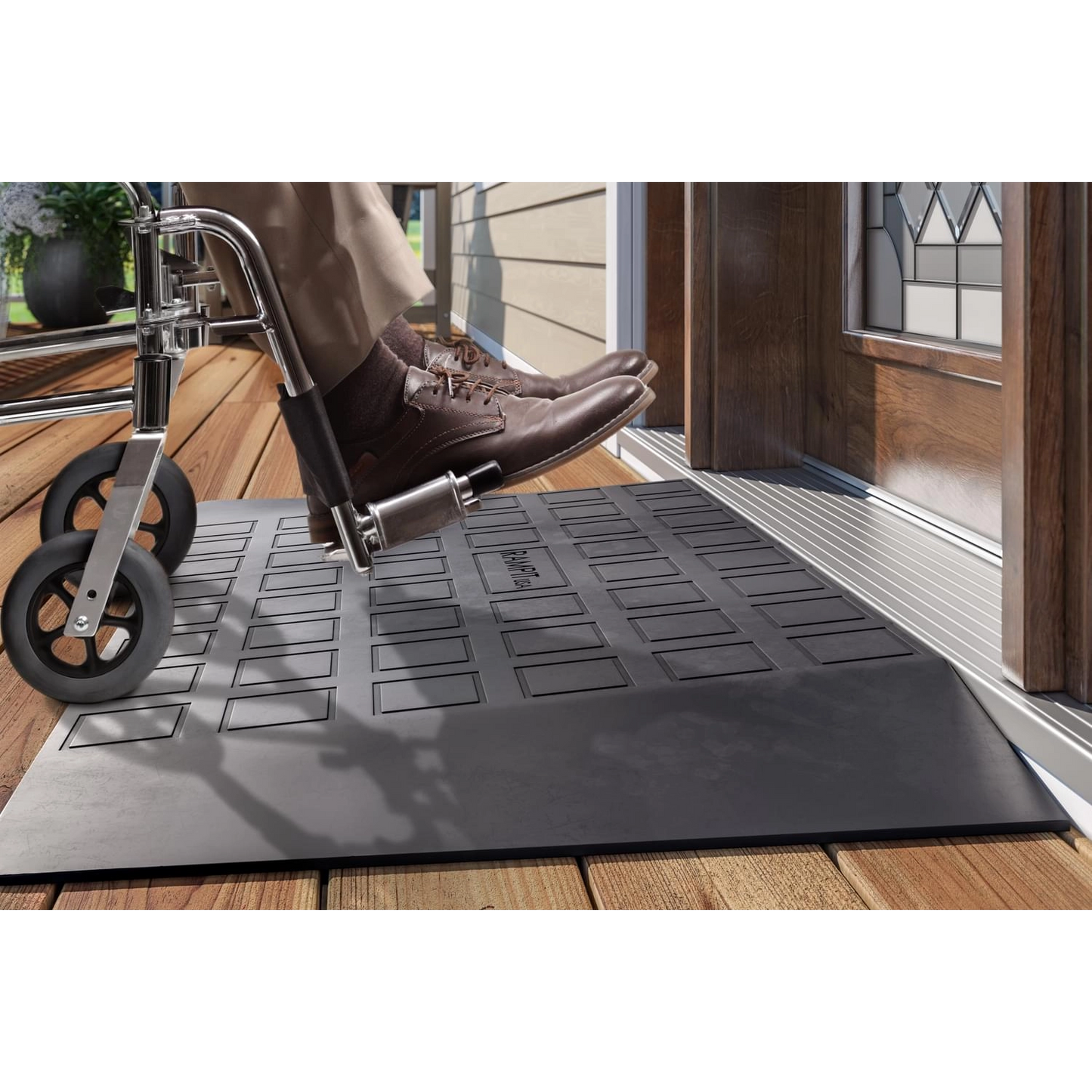 Rampit USA Empower Series Rubber Threshold (ADA)