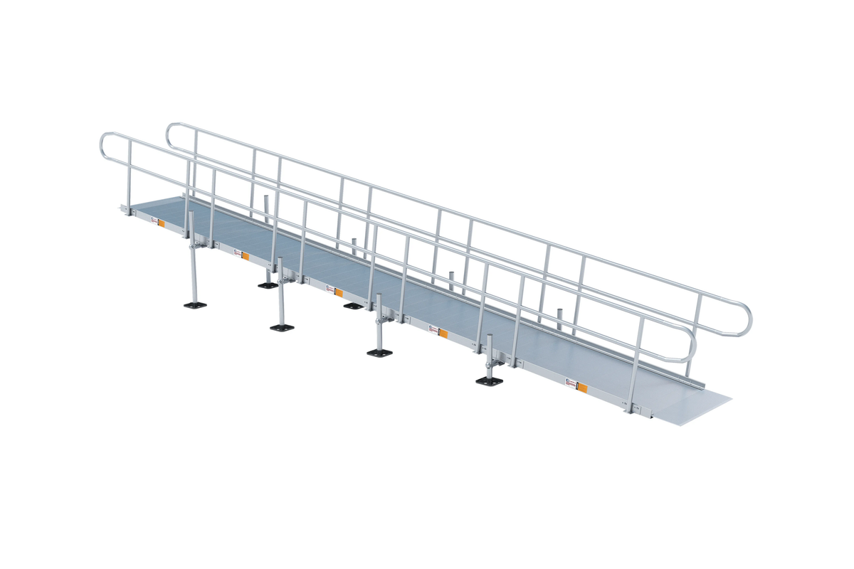Rampit USA Independence Series Aluminum Modular Wheelchair Ramp – 36" Wide