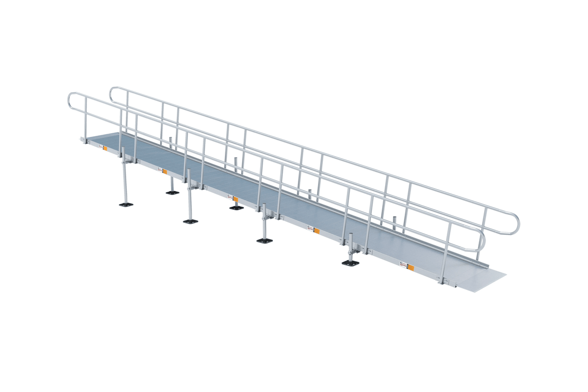 Rampit USA Independence Series Aluminum Modular Wheelchair Ramp – 36" Wide