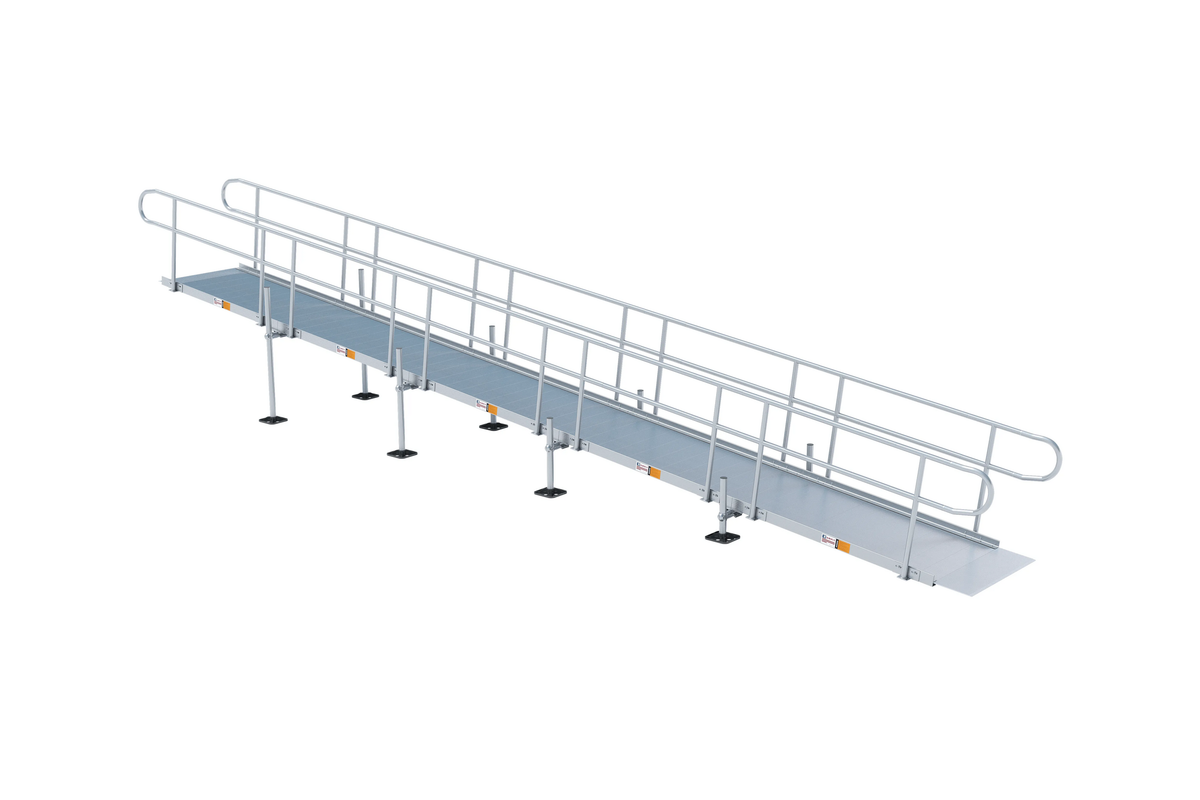 Rampit USA Independence Series Aluminum Modular Wheelchair Ramp – 36" Wide