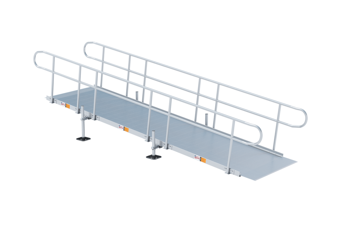 Rampit USA Independence Series Aluminum Modular Wheelchair Ramp – 36" Wide