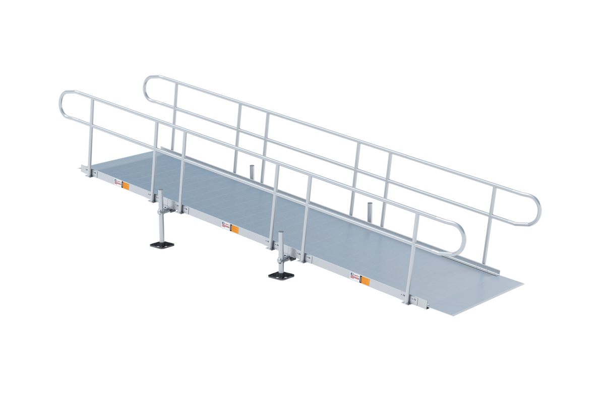Rampit USA Independence Series Aluminum Modular Wheelchair Ramp – 36" Wide