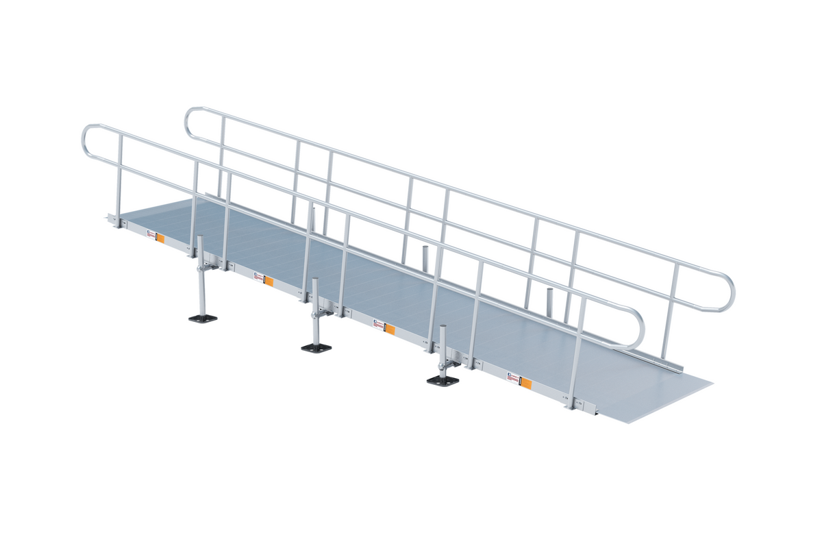 Rampit USA Independence Series Aluminum Modular Wheelchair Ramp – 36" Wide