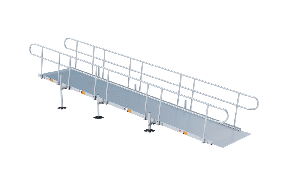 Rampit USA Independence Series Aluminum Modular Wheelchair Ramp – 36" Wide