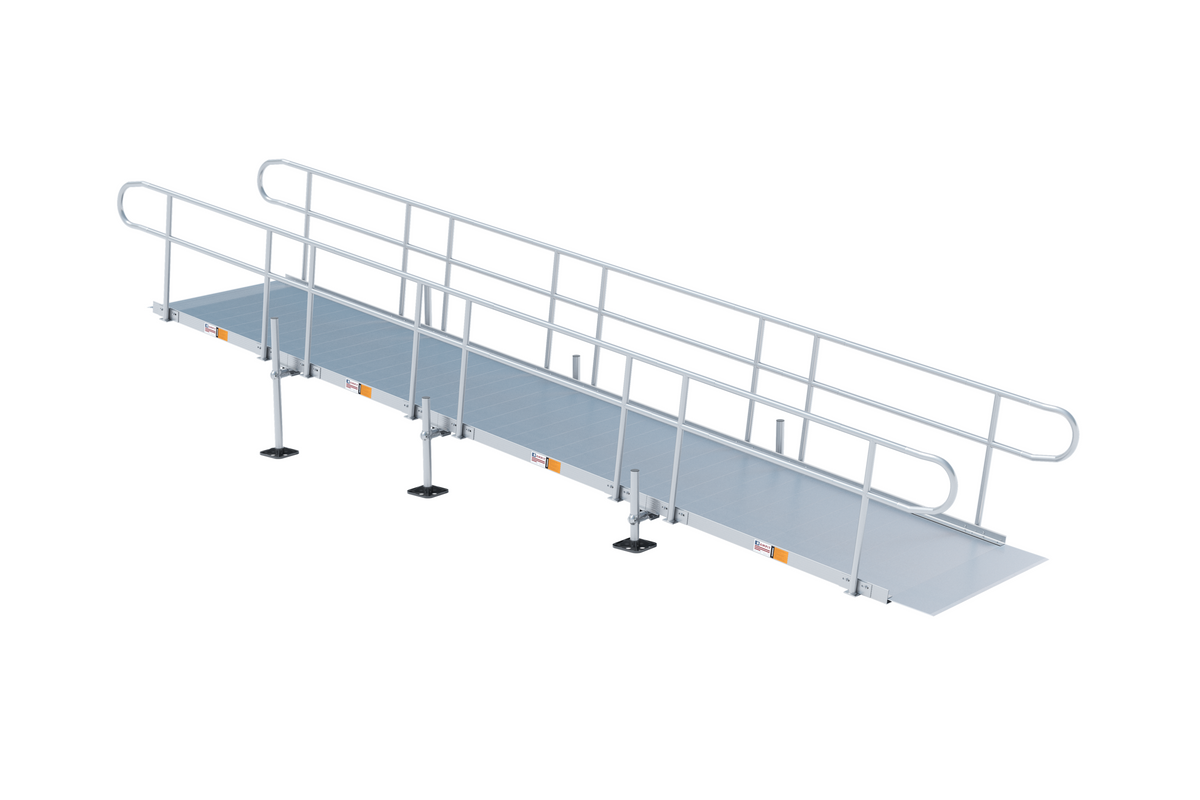Rampit USA Independence Series Aluminum Modular Wheelchair Ramp – 36" Wide