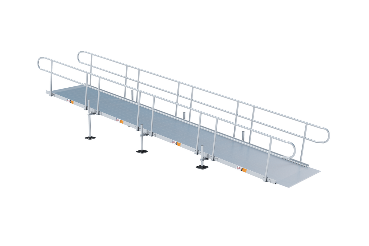 Rampit USA Independence Series Aluminum Modular Wheelchair Ramp – 36" Wide